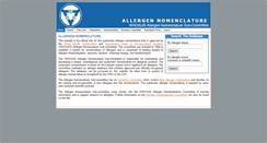 Desktop Screenshot of allergen.org